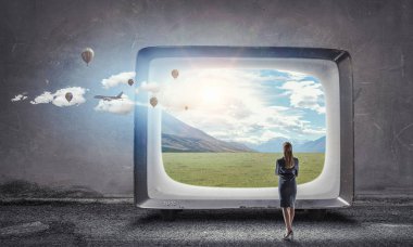 Televizyon bağımlılığı sorunu. Karışık teknik