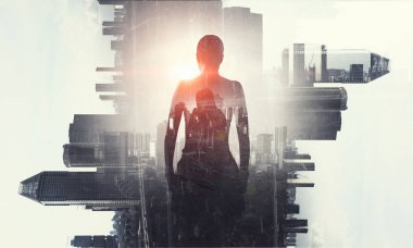 O onun hakları için savaşır. Karışık teknik