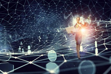 Internet alanı sörf. Karışık teknik