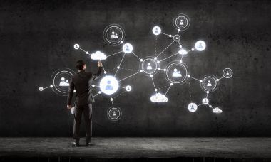 Parlak fikirler. Karışık teknik