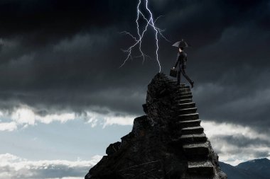 Kavramı başarı ve hedef ulaşmak. Karışık teknik