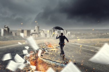 Bu meydan kadar güçlü. Karışık teknik