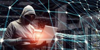 Ağ güvenliği ve gizlilik suç. Karma ortam. Karışık teknik