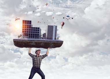 Bu proje onun elimize geçer. Karışık teknik