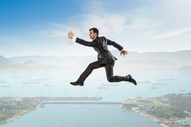 Sonunda başardın. Karışık teknik