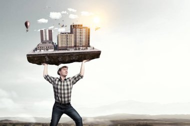 Bu proje onun elimize geçer. Karışık teknik