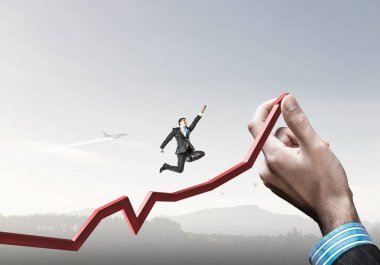 Başarı kadar yükseliyor. Karışık teknik