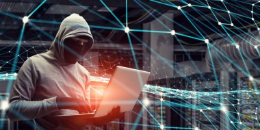 Ağ güvenliği ve gizlilik suç. Karışık teknik