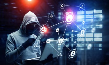 Ağ güvenliği ve gizlilik suç. Karışık teknik