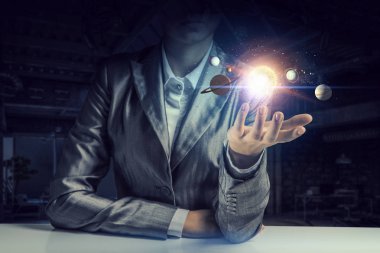 Kablosuz bağlantı futuristik konsepti