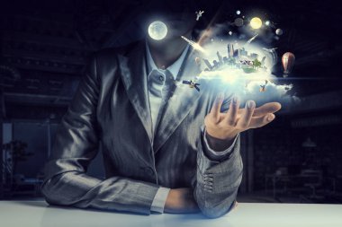 Çevre sağlıklı yaşam. Karışık teknik