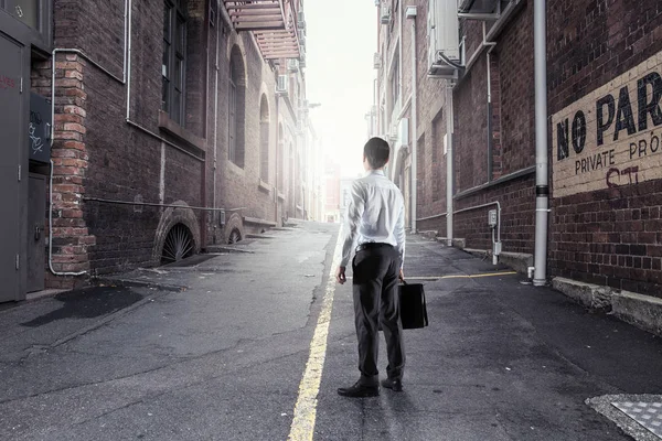 Lost among city streets — Stock Photo, Image