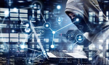 Ağ güvenliği ve gizlilik suç. Karışık teknik