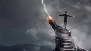 Sorun yüz zorunda işadamı
