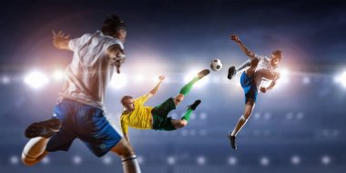 Futbol maçı sıcak anlar