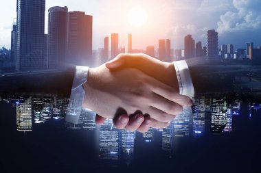 İş karşılıklı anlaşma sembolü olarak