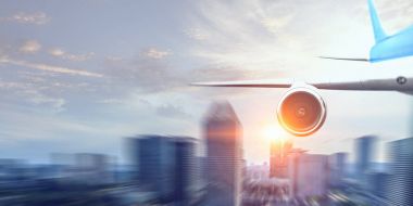 Uçağı gök yüksek. Karışık teknik