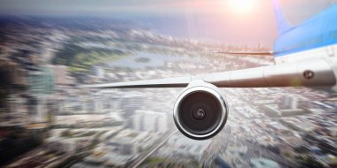 Uçağı gök yüksek. Karışık teknik