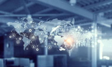 Bağlantı teknolojileri iş için. Karışık teknik