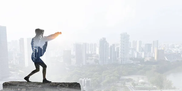 Nunca desistas do teu sonho — Fotografia de Stock