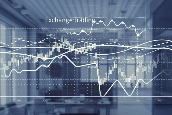 Dynamique des ventes et concept de croissance — Photo