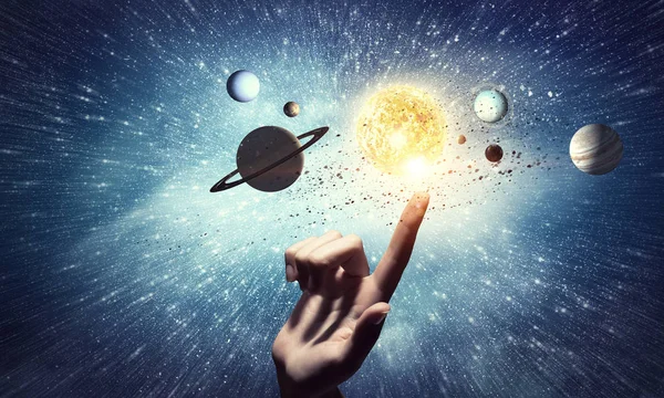 Our unique universe — Stock Photo, Image