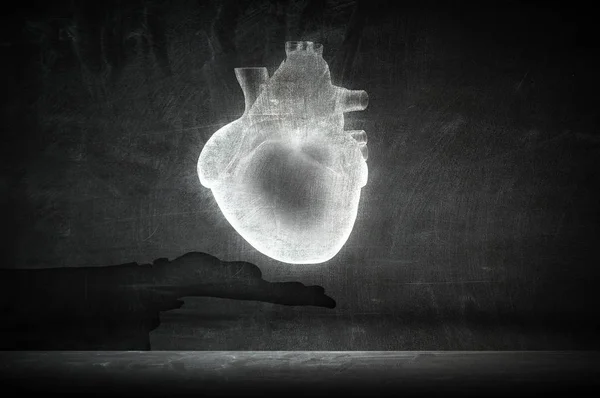 Cardiologie en hart gezondheid — Stockfoto