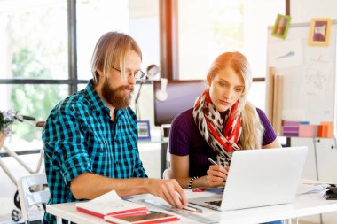 Masada iki Ofis çalışanları