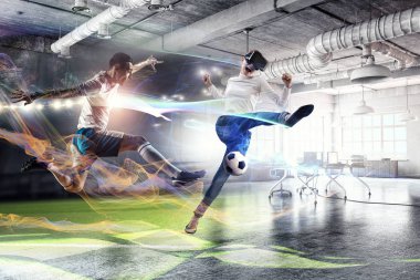 En etkileyici eğlence teknolojileri. Karışık teknik