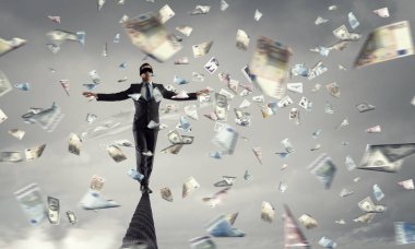 Riskli ve yapmak kararlı. Karışık teknik