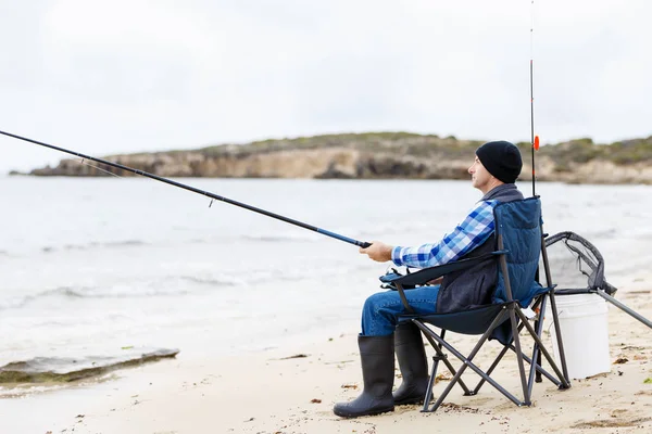 Picture of fisherman — Stock Photo, Image