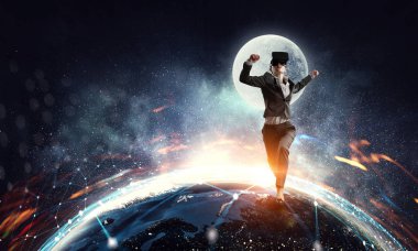 En etkileyici eğlence teknolojileri. Karışık teknik