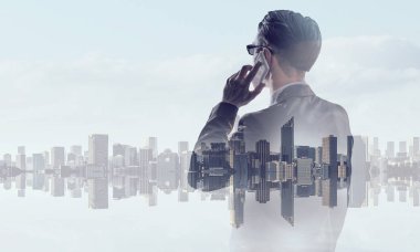 Büyük şehirde işadamı