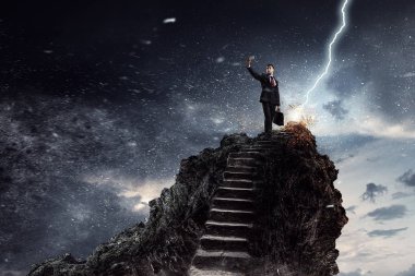 Senin en iyi selfie yakalamak. Karışık teknik