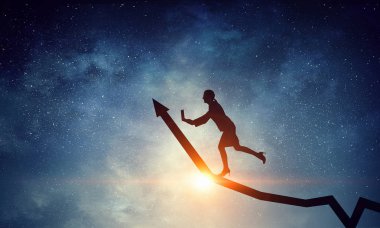 İş hareket halinde.