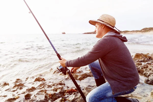 Picture of fisherman — Stock Photo, Image