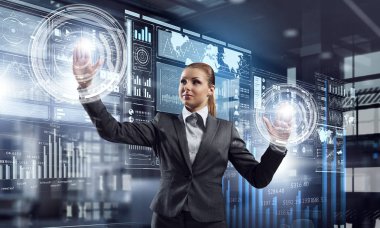 Yenilikçi teknolojiler kullanılıyor. Karışık teknik