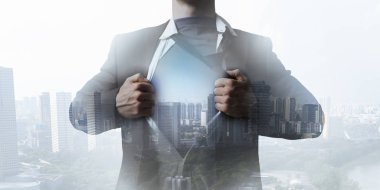 Süper yeteneklerini iş lider