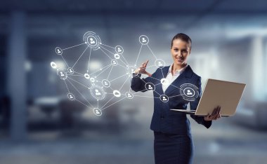 Internet alanı sörf. Karışık teknik