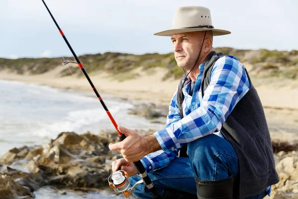 Imagen del pescador — Foto de Stock