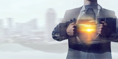 Süper yeteneklerini iş lider