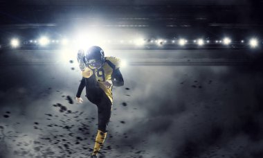 Merkezi oyuncu olarak atlama. Karışık teknik