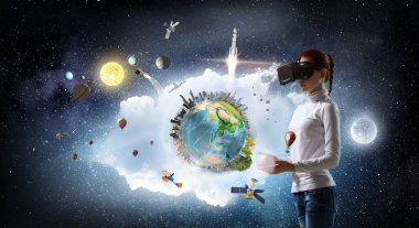 En etkileyici eğlence teknolojileri. Karışık teknik