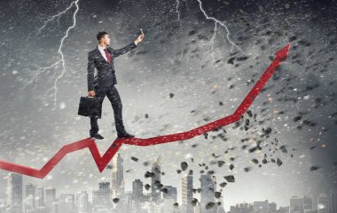 Senin en iyi selfie yakalamak. Karışık teknik