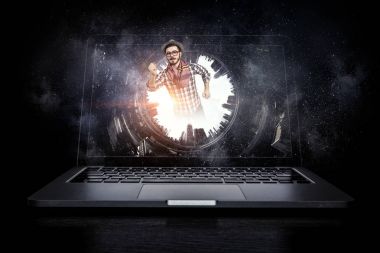 İş veya Teknolojileri tarafından emilir. Karışık teknik