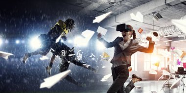 En etkileyici eğlence teknolojileri. Karışık teknik