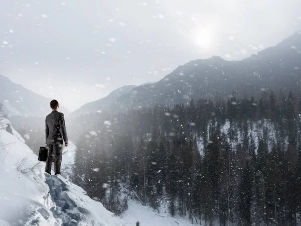 O tempo frio não é a razão — Fotografia de Stock