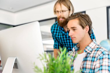 Masada iki Ofis çalışanları