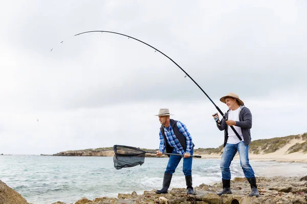 Picture of fisherman — Stock Photo, Image