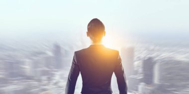 Büyük şehirde işadamı